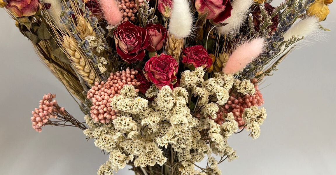 Pink_and_yellow_wedding_bouquet_roses_db Dbb001_2