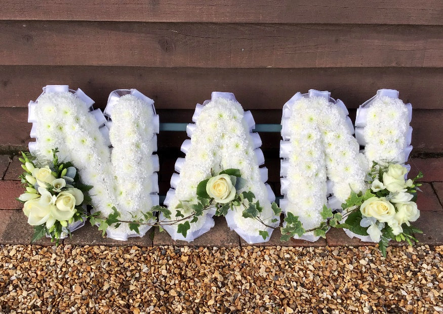 Floral Letter Tribute view 3