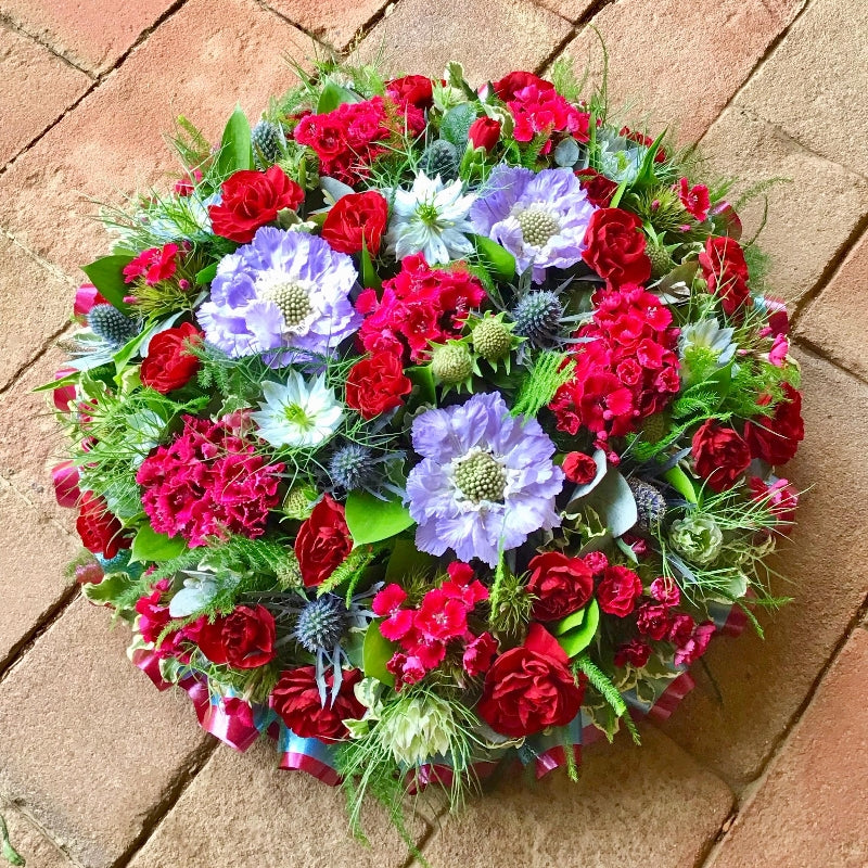 Florist Choice Posy Pad fresh flowers made by The Petal Boutique in Winchester