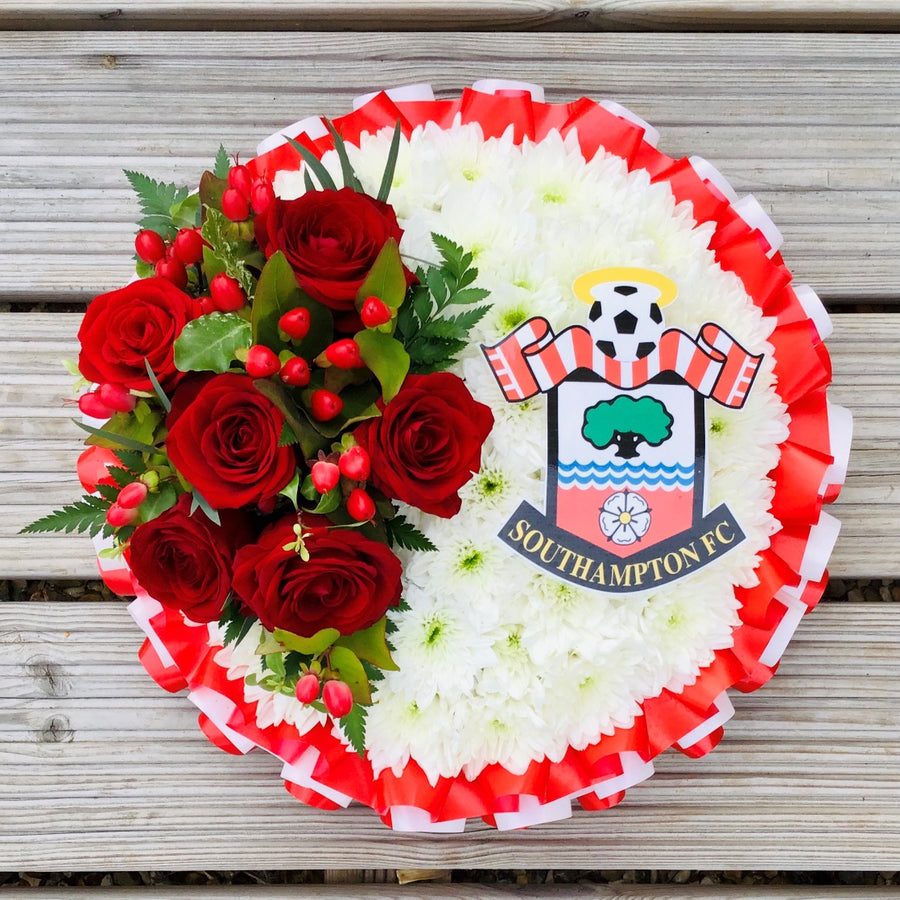 Football Club Posy fresh flowers made by The Petal Boutique in Winchester
