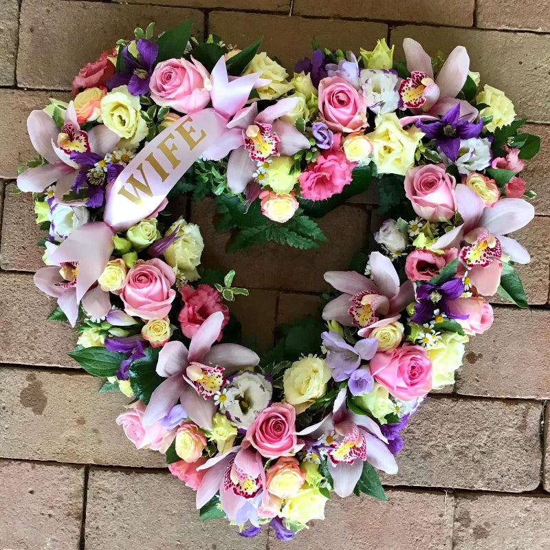 Pastel Open Heart view 2