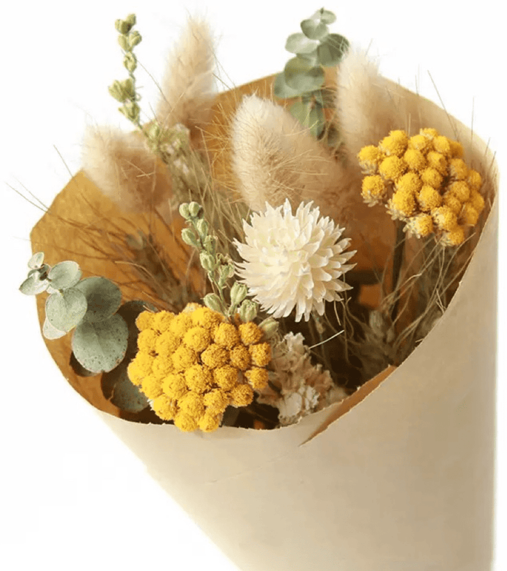 Grangeford dried rustic bouquet handcrafted from naturally dried stems by Bouquet Cards